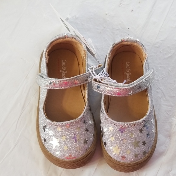 cat and jack silver shoes